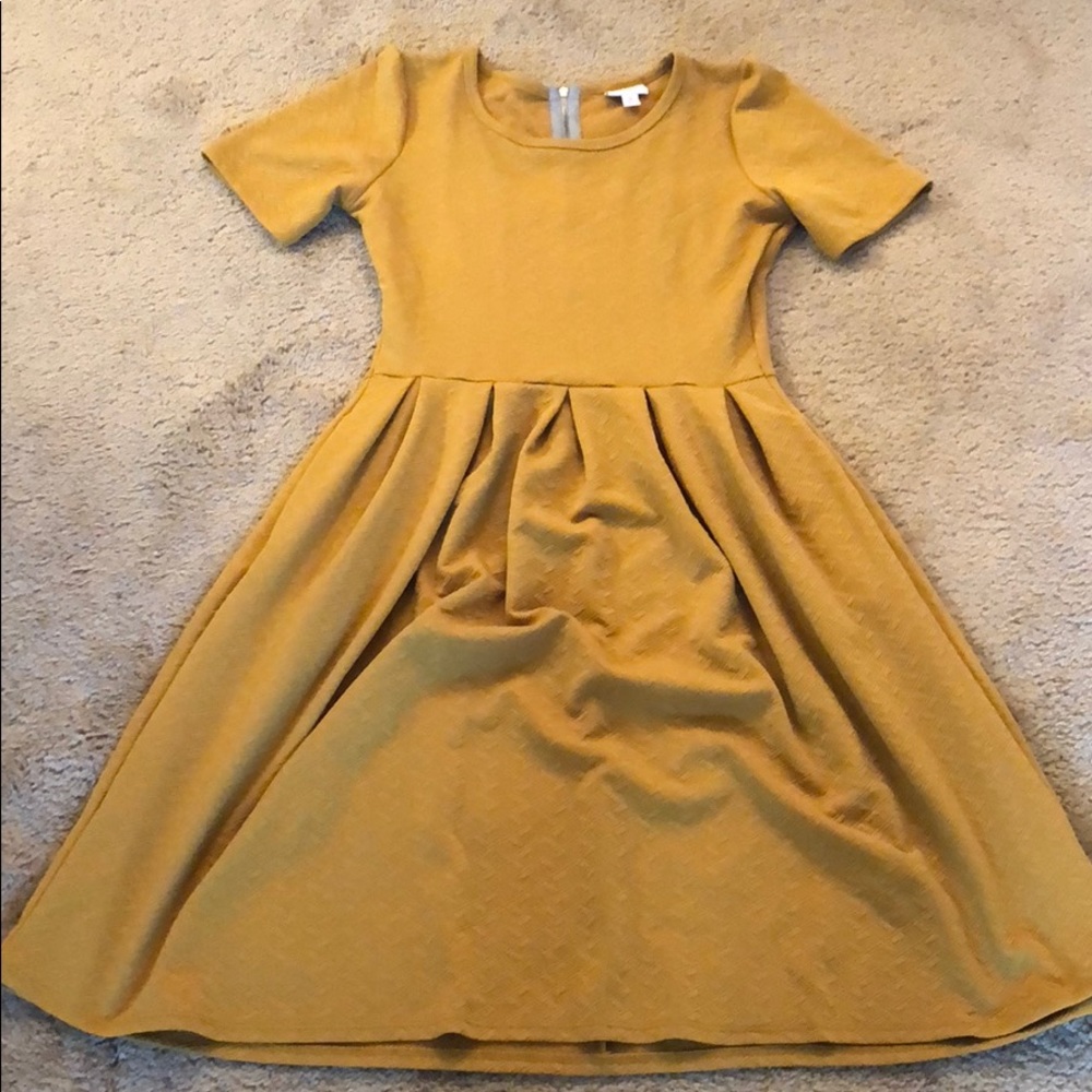 Goldenrod Amelia dress